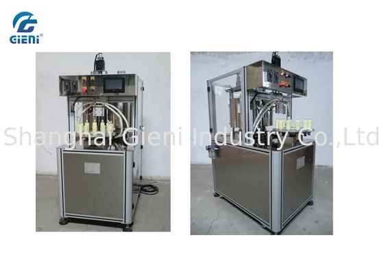 複数の色の日焼け止めのクリームのための化粧品の螺線形の充填機