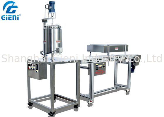 注ぐ化粧品の口紅機械に1つのノズルの口紅の充填機をする