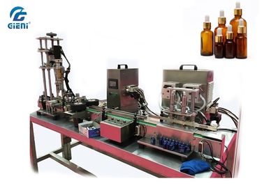 良い価格 蠕動性ポンプを搭載する半自動精油の液体の化粧品の充填機 オンライン