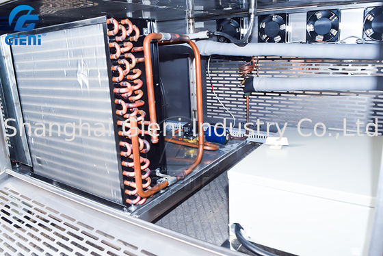 5P冷える圧縮機が付いている冷却トンネル3.5メートルの化粧品の充填機の口紅の