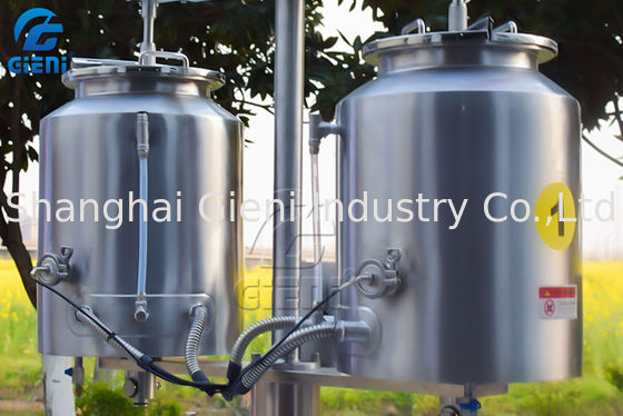 12のノズルのアルミニウム金属型の口紅の充填機20Lの倍の暖房タンク