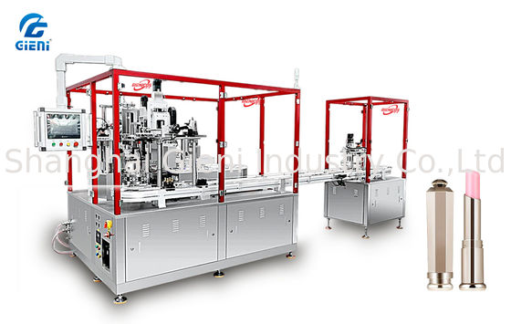 高精度自動フルシリコンのリップスティック詰め機