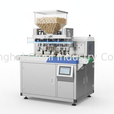 高速生産とNBRスポンジ互換性のためのビジュアルオーバーフロー検出付きの韓国のクッション詰め機