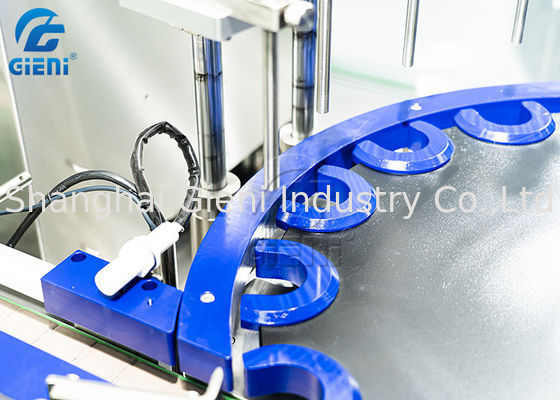 PLCの化粧品の点滴器のびんの回転式充填機