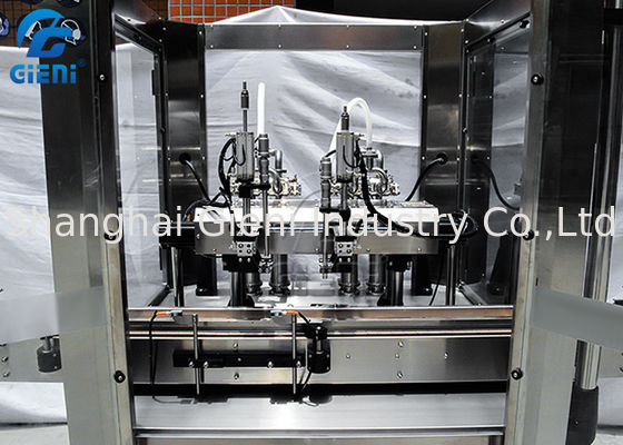 線形液体2ノズルの移動可能な化粧品の充填機