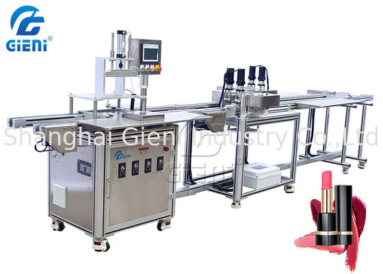 容器のねじで締まることを用いる化粧品の満ちる装置を解放する口紅