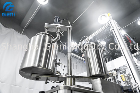 回転式タイプ マスカラの化粧品の充填機PLC制御60pcs/Min