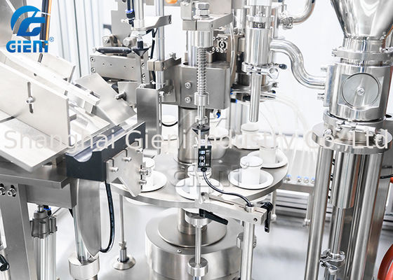 40ppm 250ml Lipglossの管運転される満ちる密封機械Servo