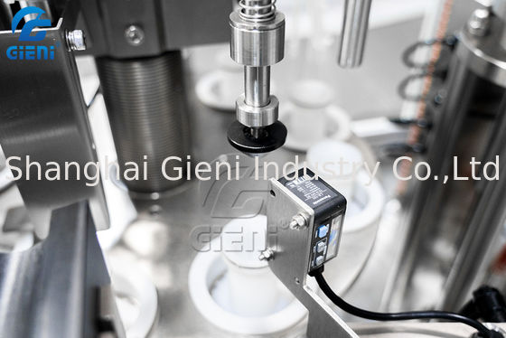 SUS316L 2400pcs/H水循環の化粧品の管の充填機