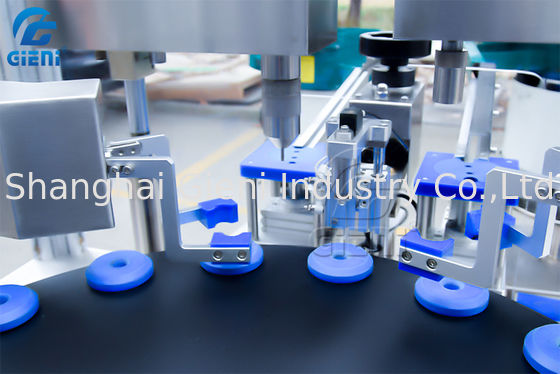 AC220V 50pcs/Minの回転式釘のゲルの充填機2のノズル