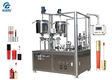 良い価格 高精度の唇の光沢のためのサーボ モーターを搭載する化粧品の充填機2の頭部 オンライン