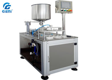 倍はCCのクリーム色の充填機、4Nozzleエア クッションの注入口を着色します