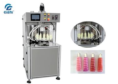 良い価格 Multi Colors Spiral Lip Gloss Filling Machine 12L Material Tank オンライン